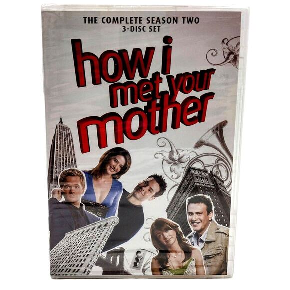 How I Met Your Mother - Season 2 (DVD, 2007, 3-Disc Set) Brand New Sealed - Picture 1 of 2